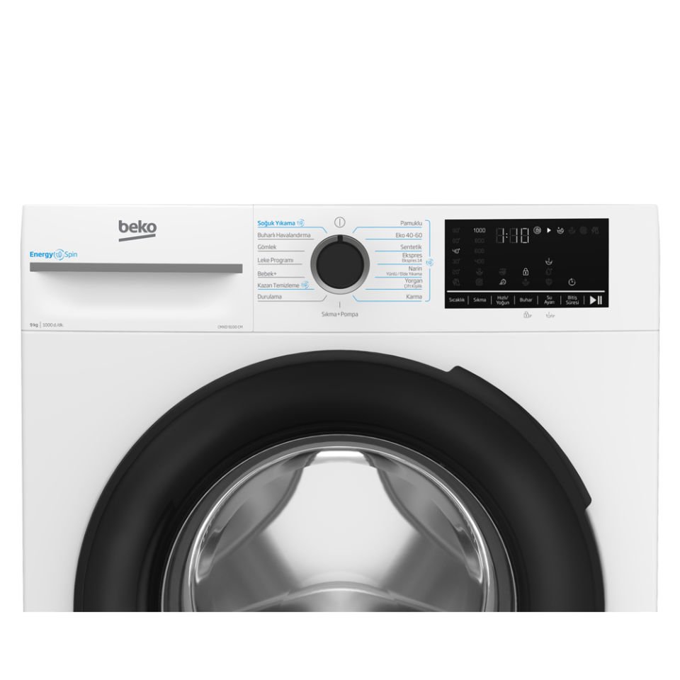 Beko CMXD 9100 CM 9 Kg 1000 Devir Beyaz Çamaşır Makinesi