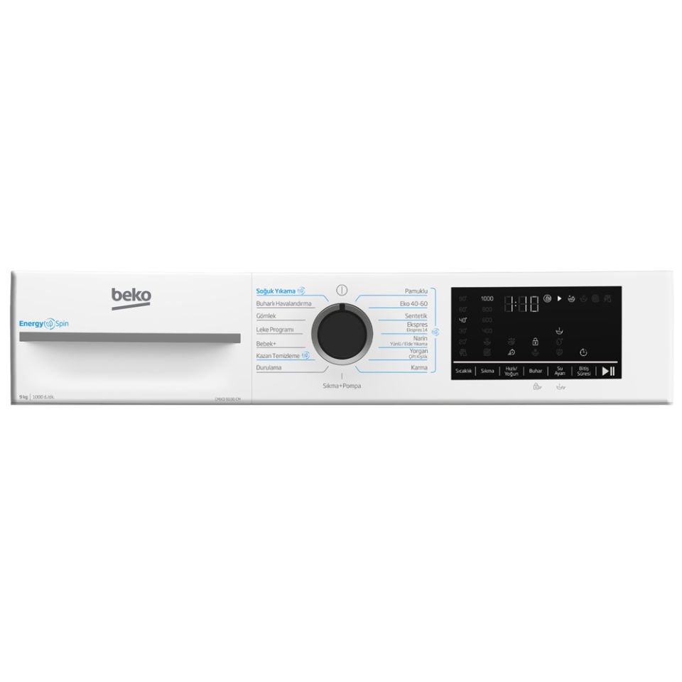Beko CMXD 9100 CM 9 Kg 1000 Devir Beyaz Çamaşır Makinesi