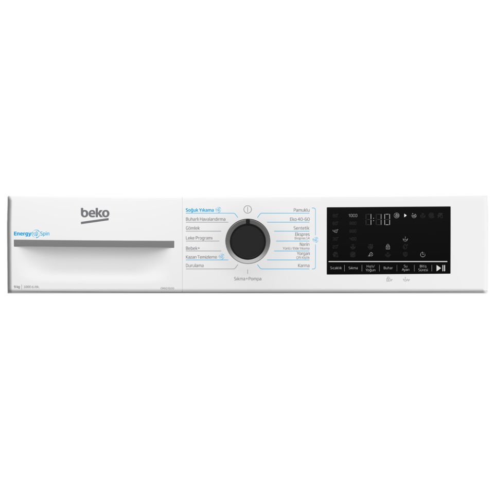 Beko CMXD 9100 9 Kg 1000 Devir Beyaz Çamaşır Makinesi