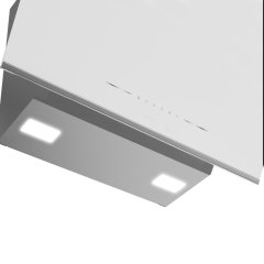 Beko BDE 6062 B Cm Beyaz Cam Duvar Tipi Ankastre Davlumbaz