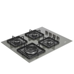 Beko BOCD K 6510 EWG Wok Gözlü Gri Cam Ankastre Ocak