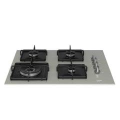 Beko BOCD K 6510 EWG Wok Gözlü Gri Cam Ankastre Ocak
