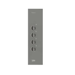Beko BOCD K 6510 EWG Wok Gözlü Gri Cam Ankastre Ocak