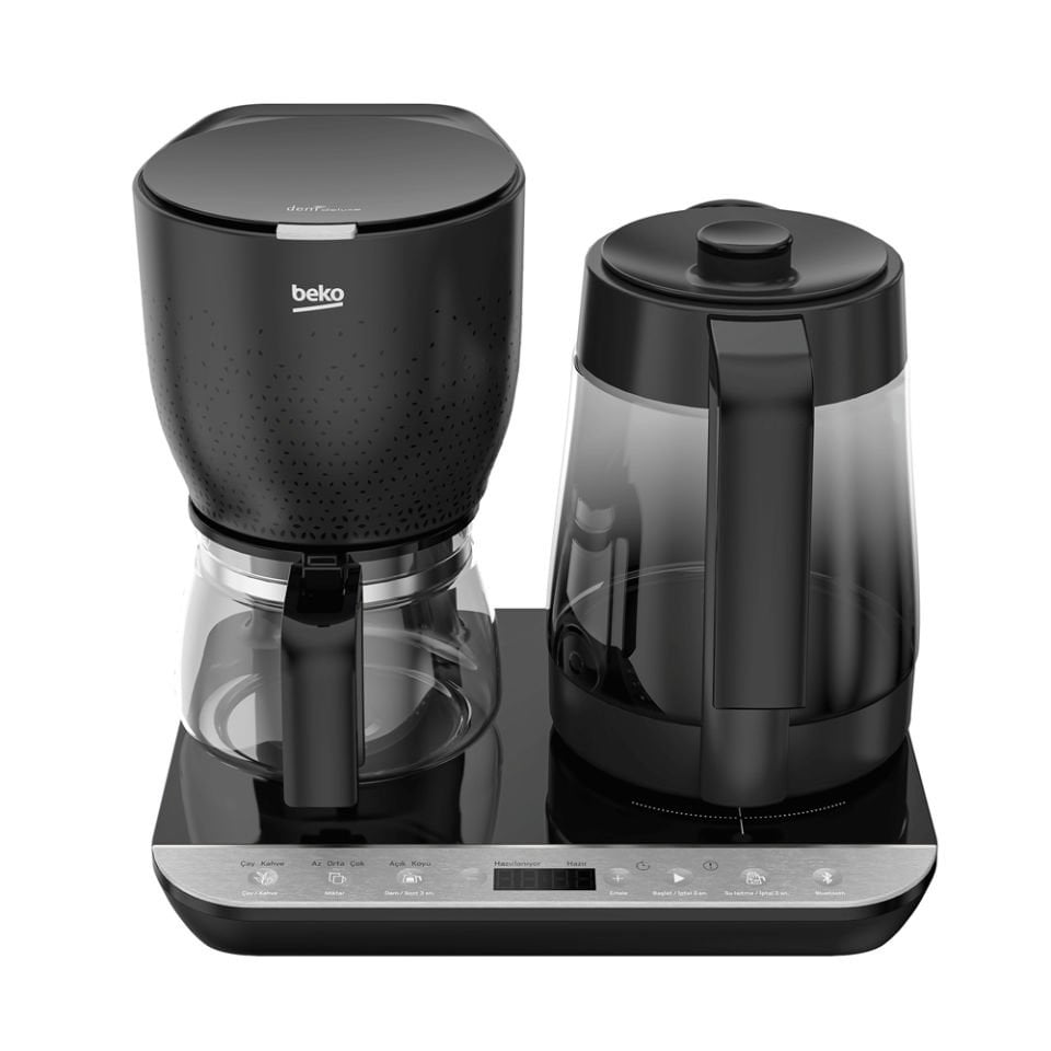 Beko CFM 8449 I Dem Deluxe Otomatik Çay Filtre Kahve Makinesi Çay Makinesi