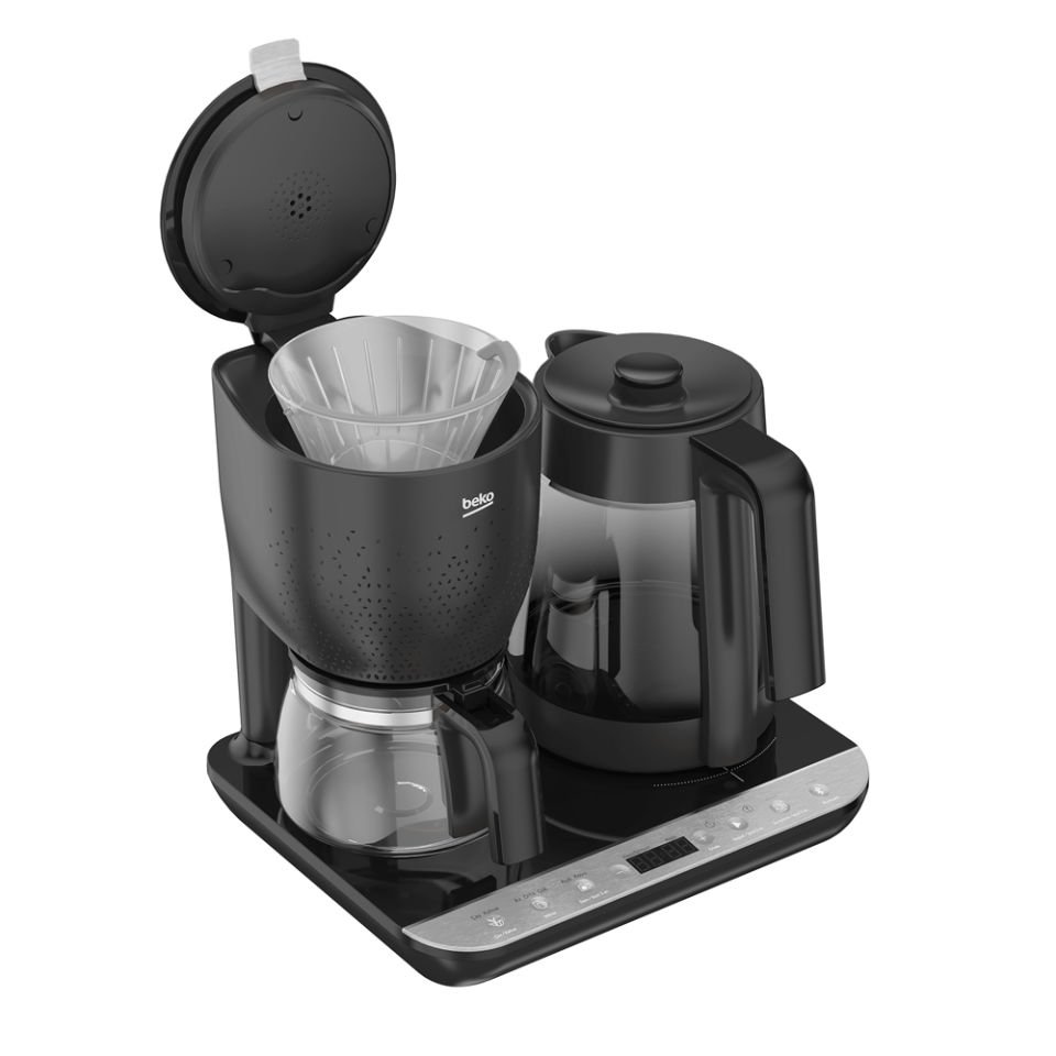 Beko CFM 8449 I Dem Deluxe Otomatik Çay Filtre Kahve Makinesi Çay Makinesi