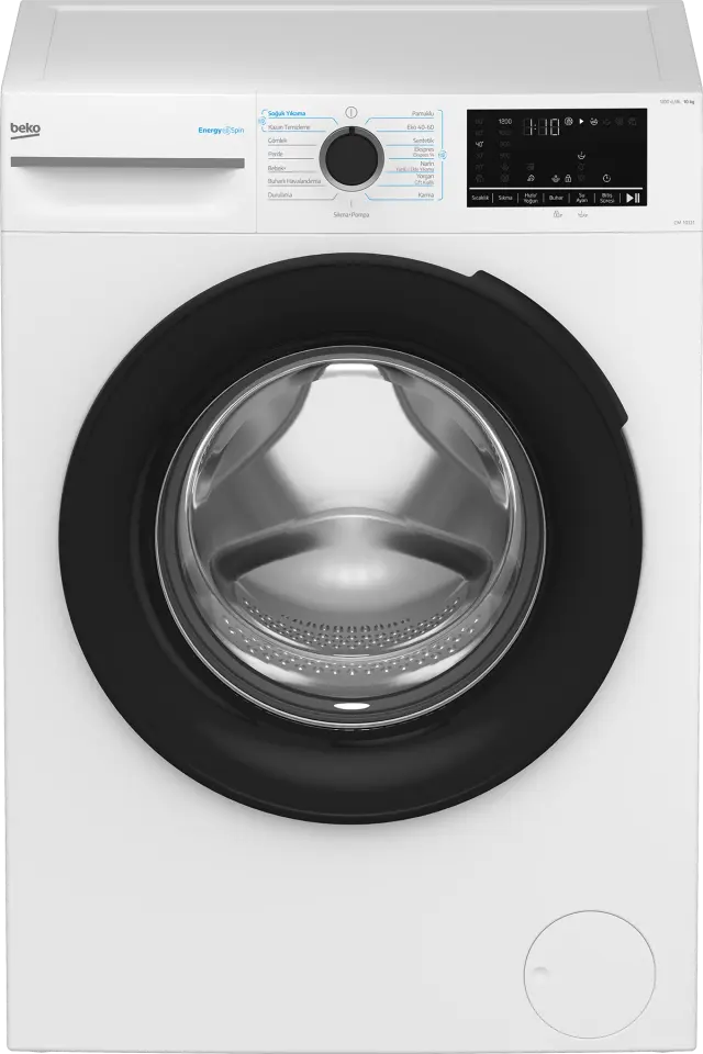 Beko CM 10121 10 Kg 1200 Devir Beyaz Çamaşır Makinesi