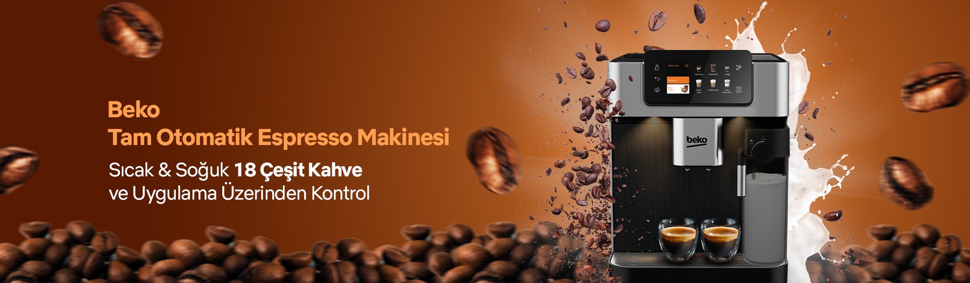 Beko CEG 7348 X CaffeExperto® Tam Otomatik Espresso Makinesi